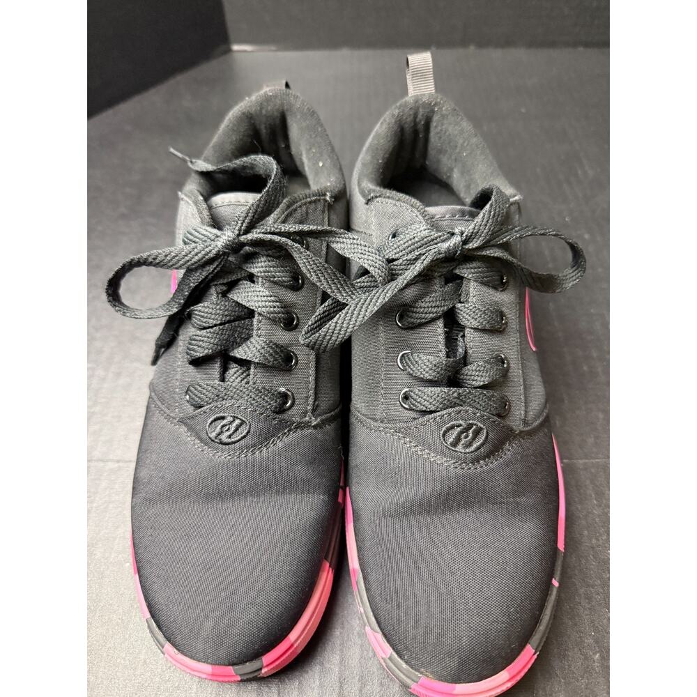 Heelys Pro 20 Skate Shoe Women's Sz 9 Black Pink Camo Roller Shoes - Picture 7 of 13